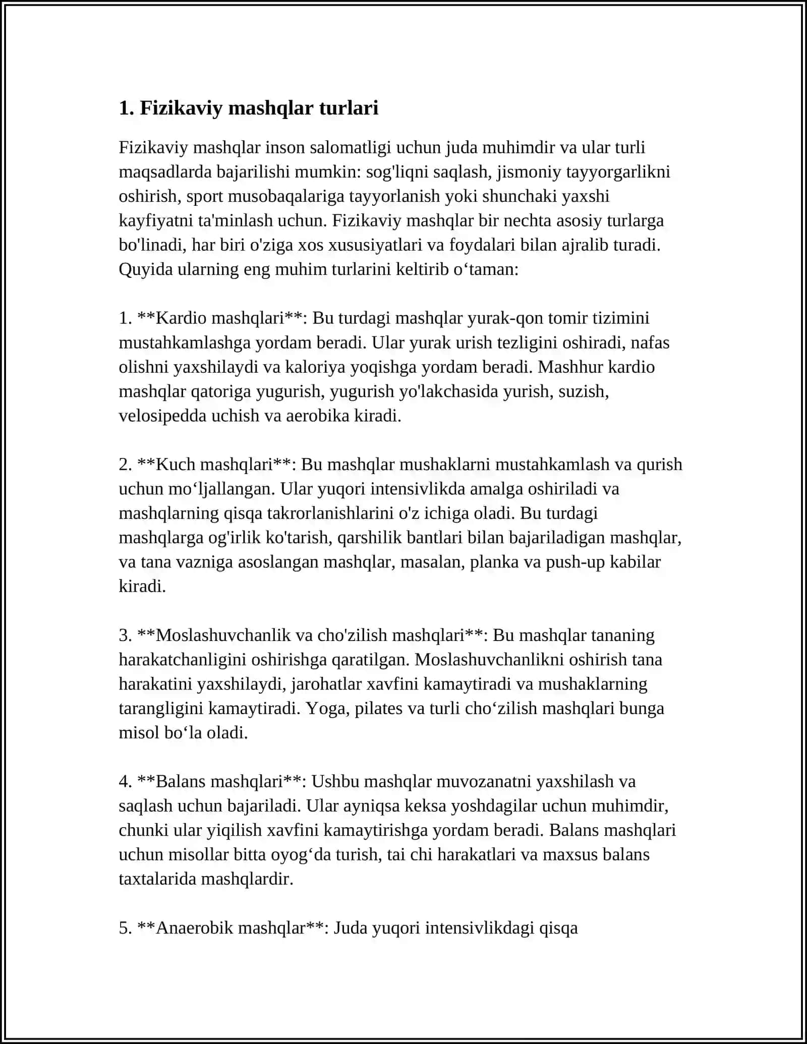 MUSTAQIL ISH Mavzu: @PIC AUTOPSIXOLOGIK TRENINGLAR 3