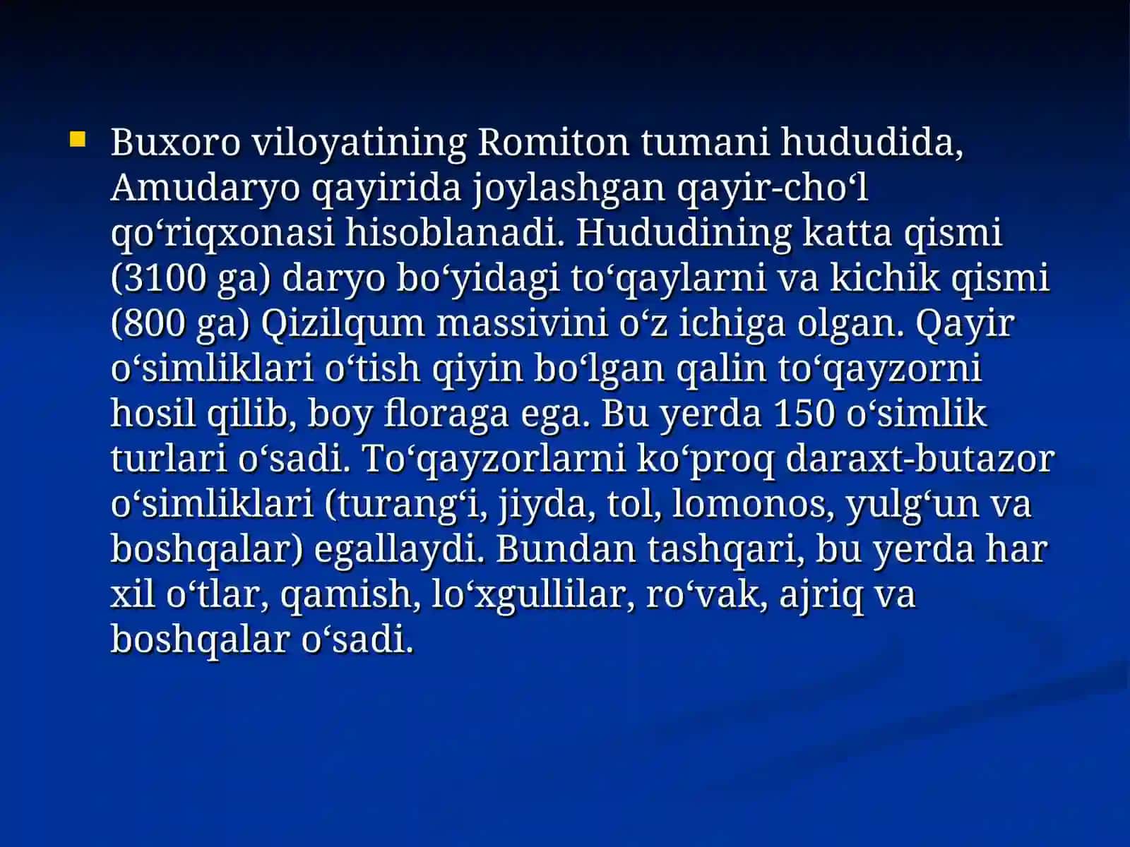 Qo‘riqxona 3