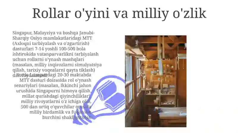 Bolalarni vatanparvarlik ruhida tarbiyalashda MTT ning oʻ rni 3