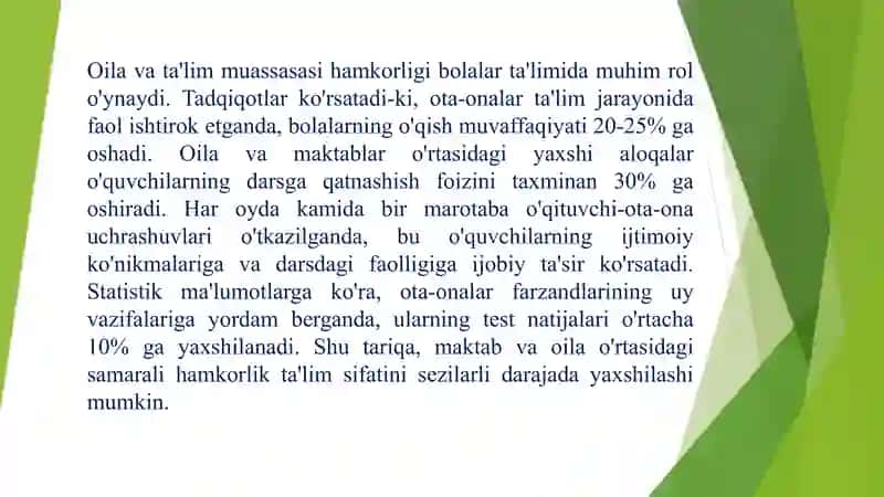 Ta’lim-tarbiya jarayonida oila, mahalla va ta’lim muassasasi integratsiyasi. 3