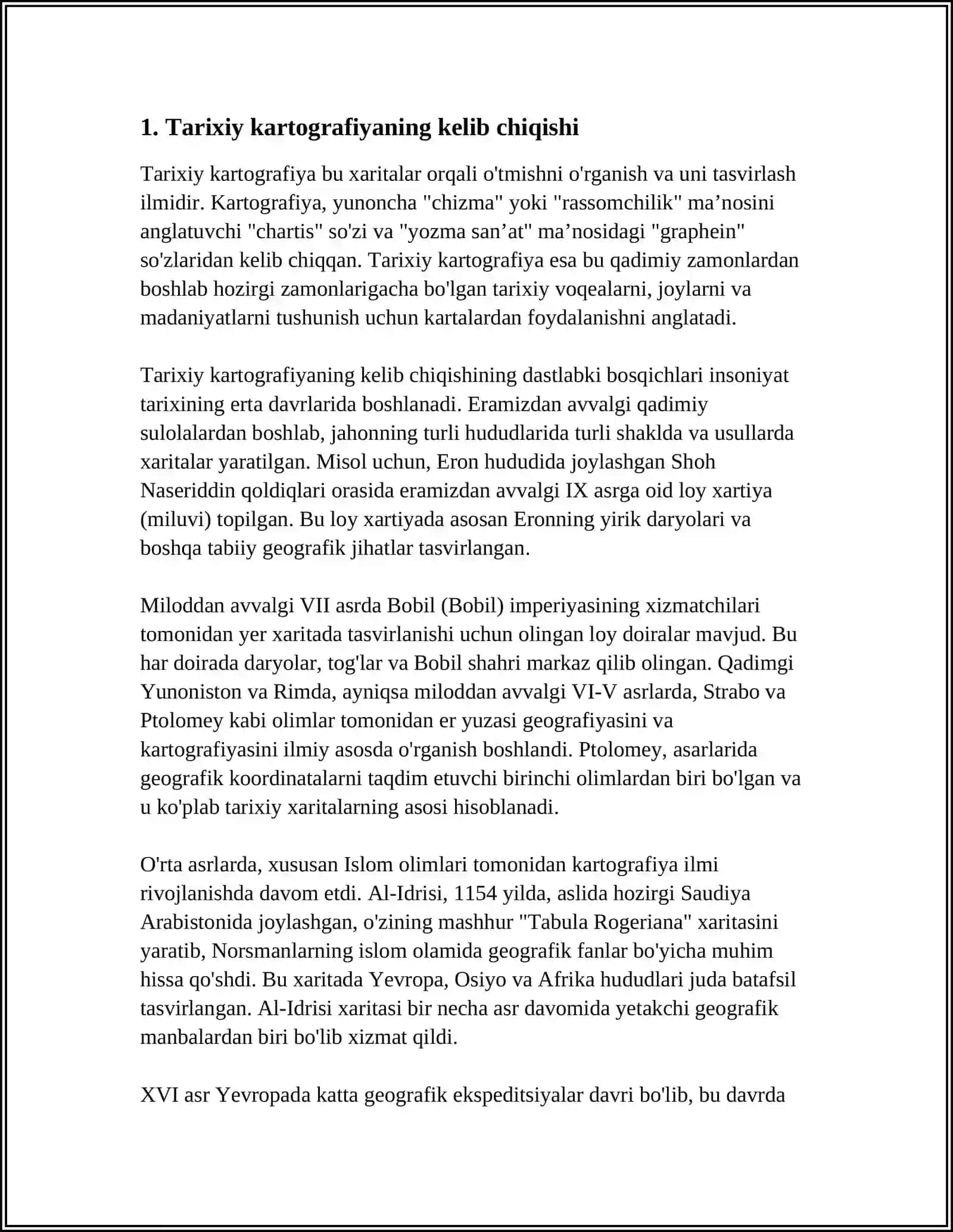 TARIXIY KARTAGRAFIYA VA UNING XUSUSIYATLARI 3