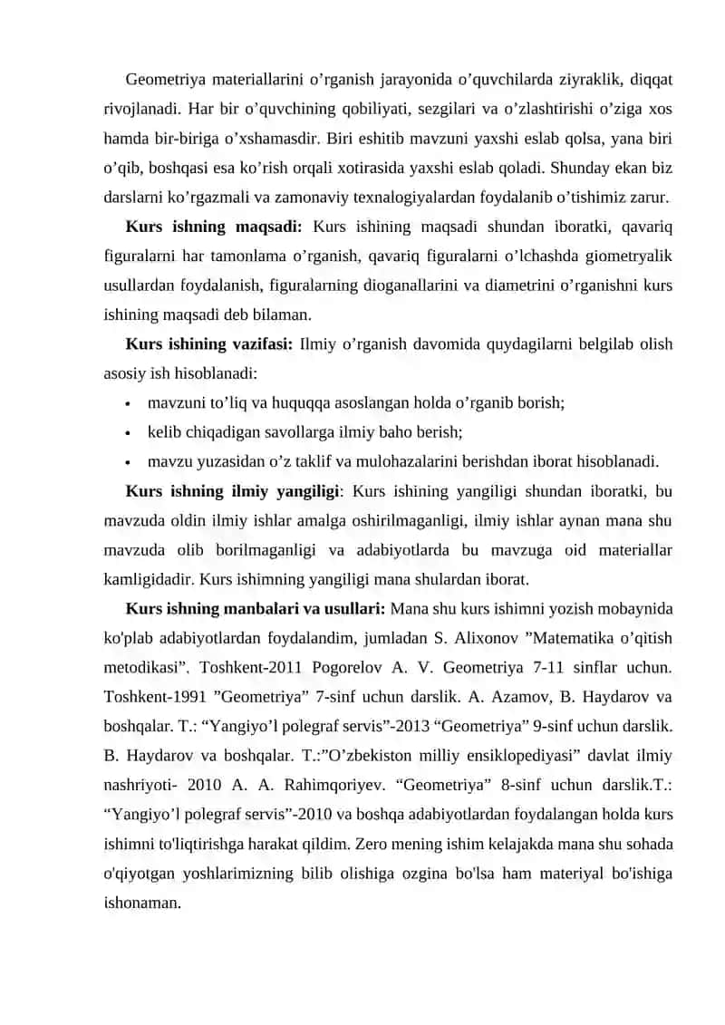 Ko'pburchaklar va ularning perimetrlarini hisoblash 3