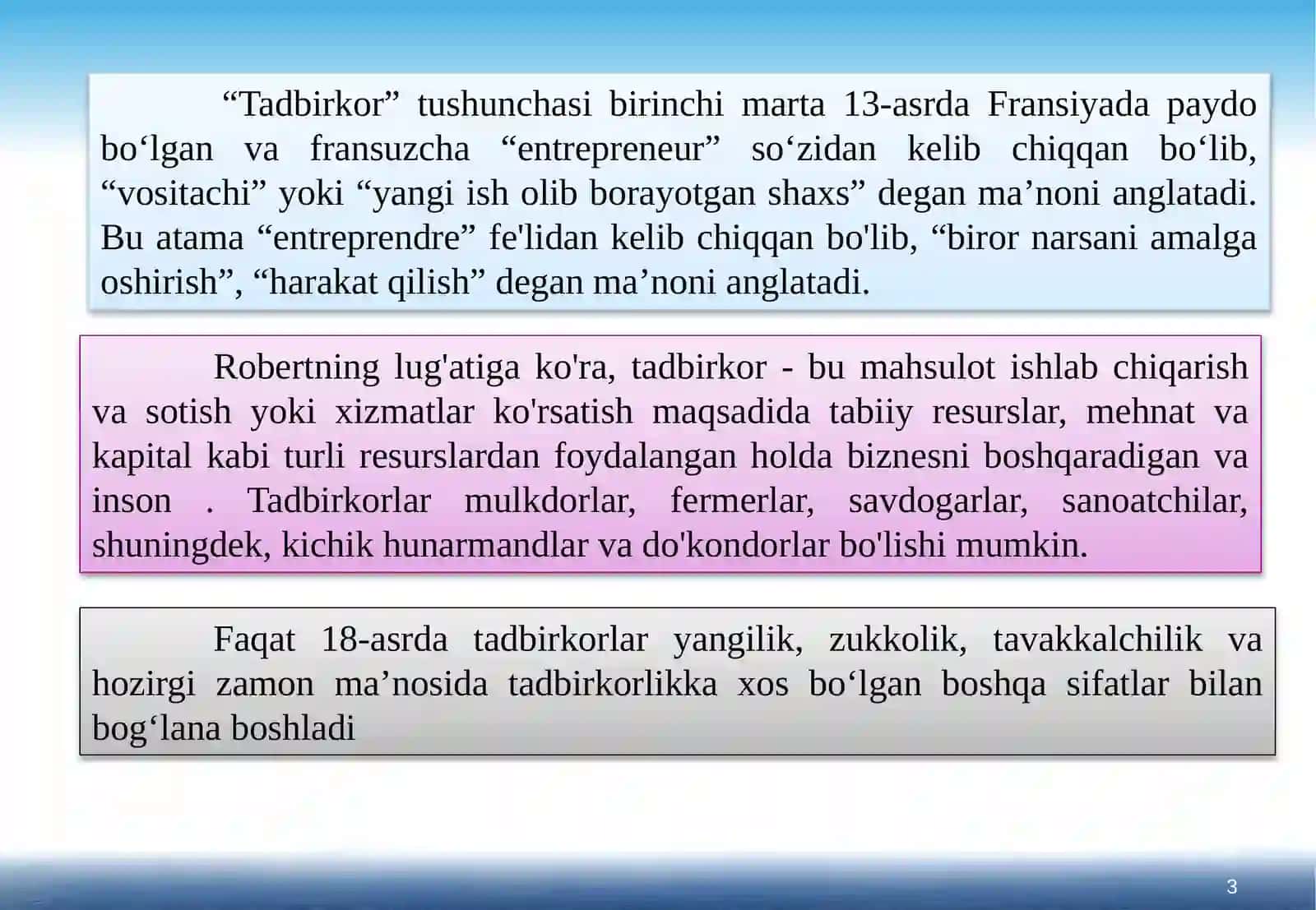 TADBIRKORLIK FAOLIYATINING MOHIYATI 3