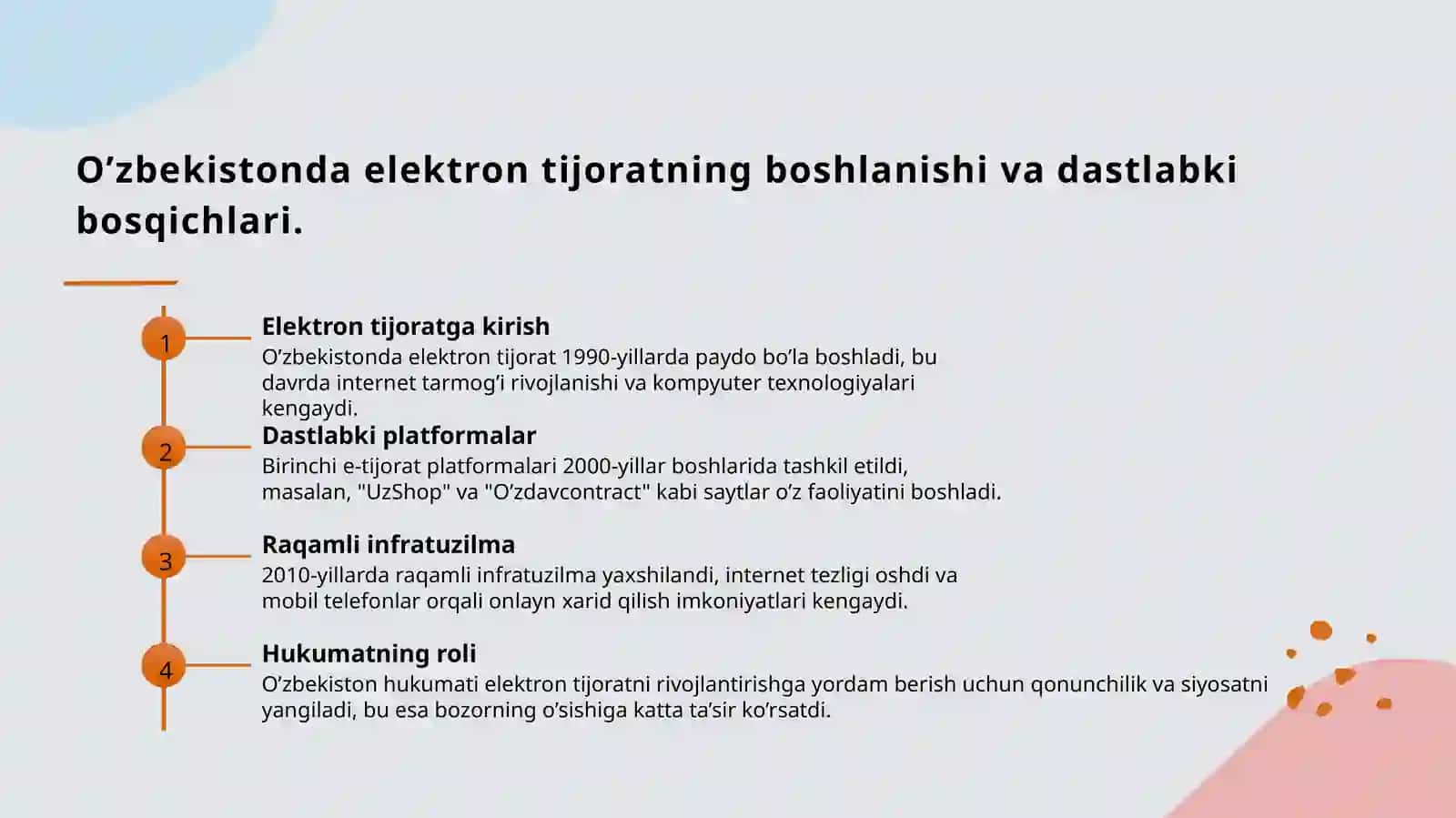 O’zbekiston Respublikasida elektron tijoratning rivojlanishi 3