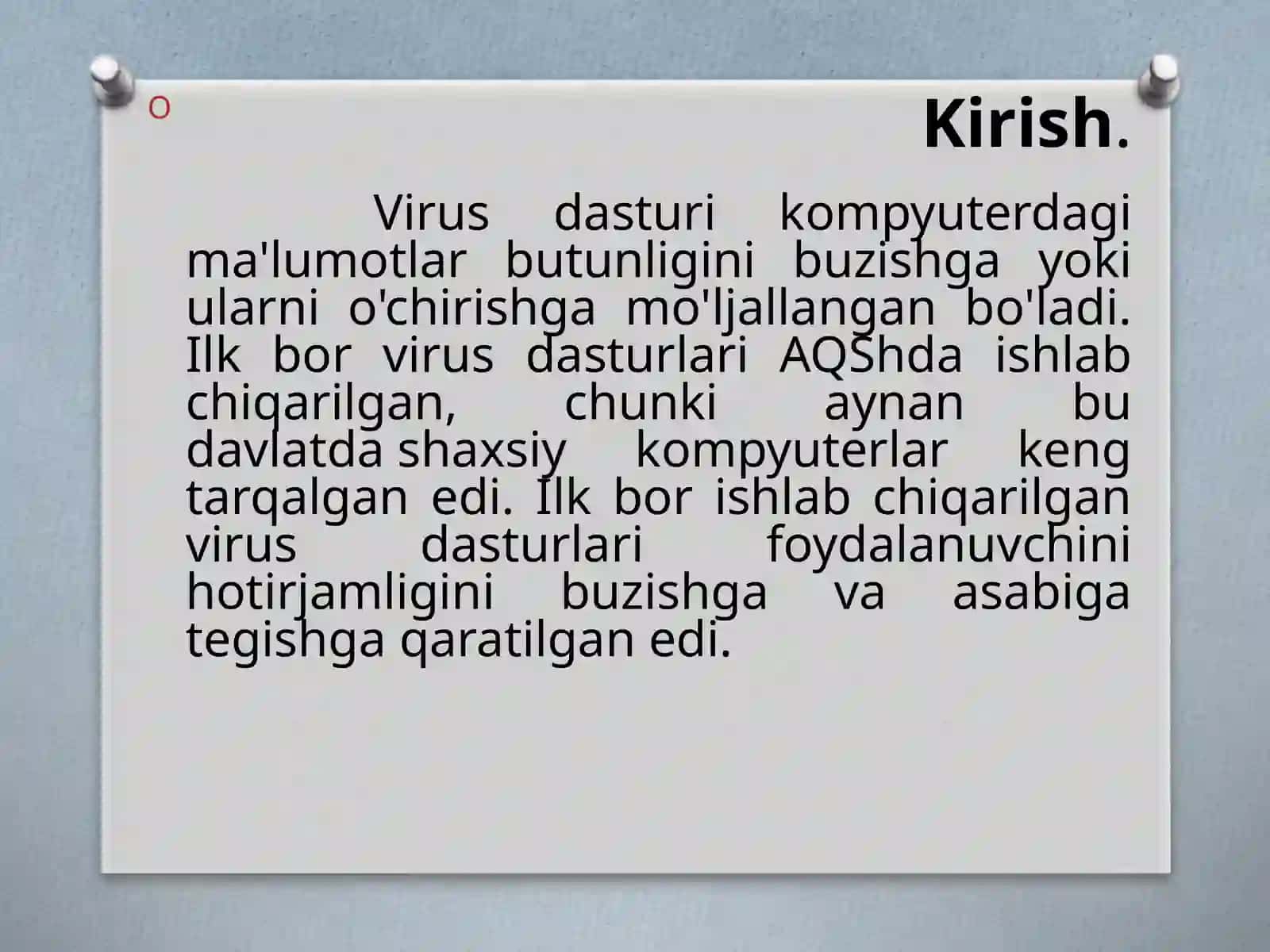 Antivirus dasturiy vositalar bilan ishlash 3