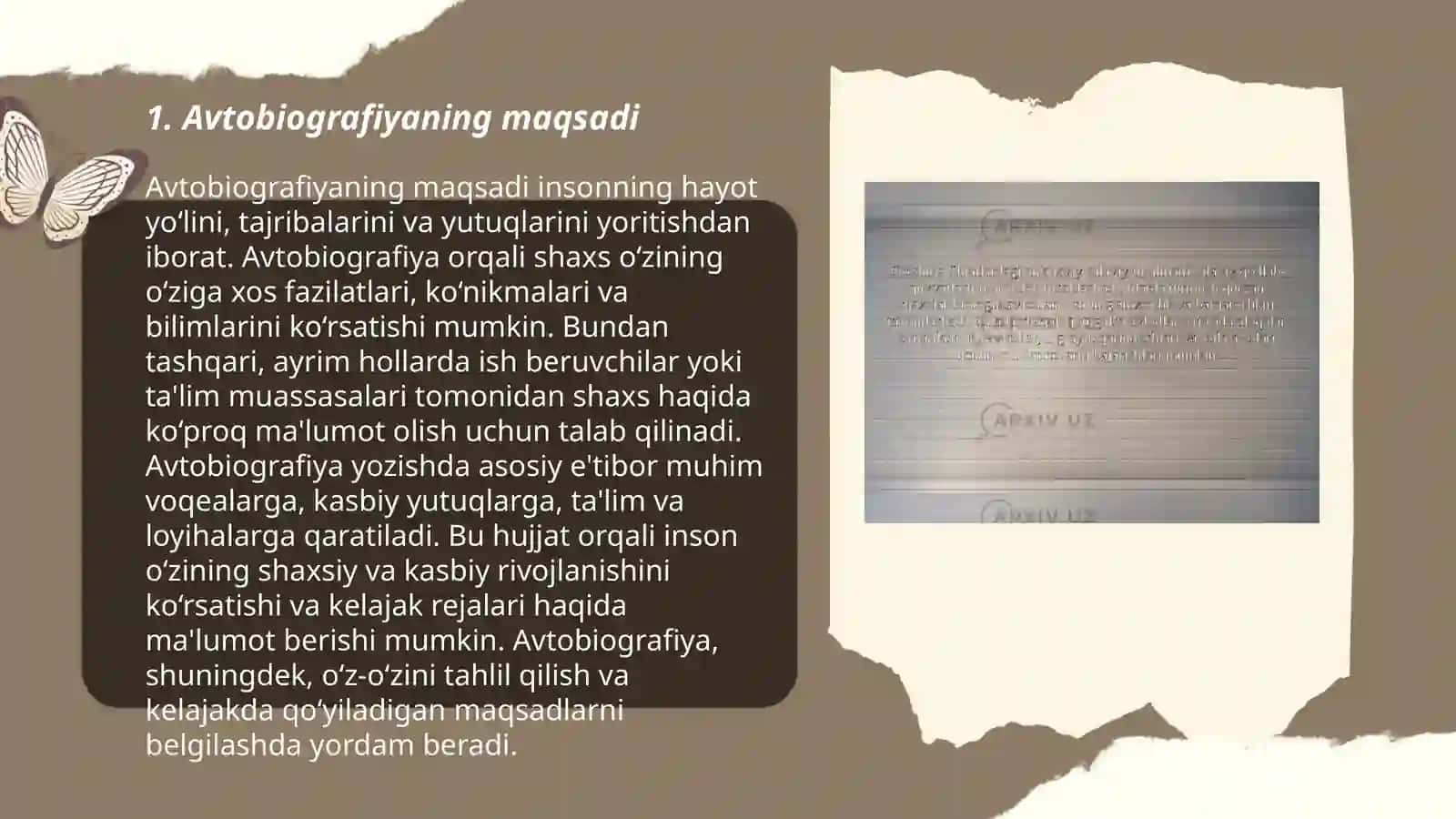 Avtobiografiya haqida maʼlumot 3