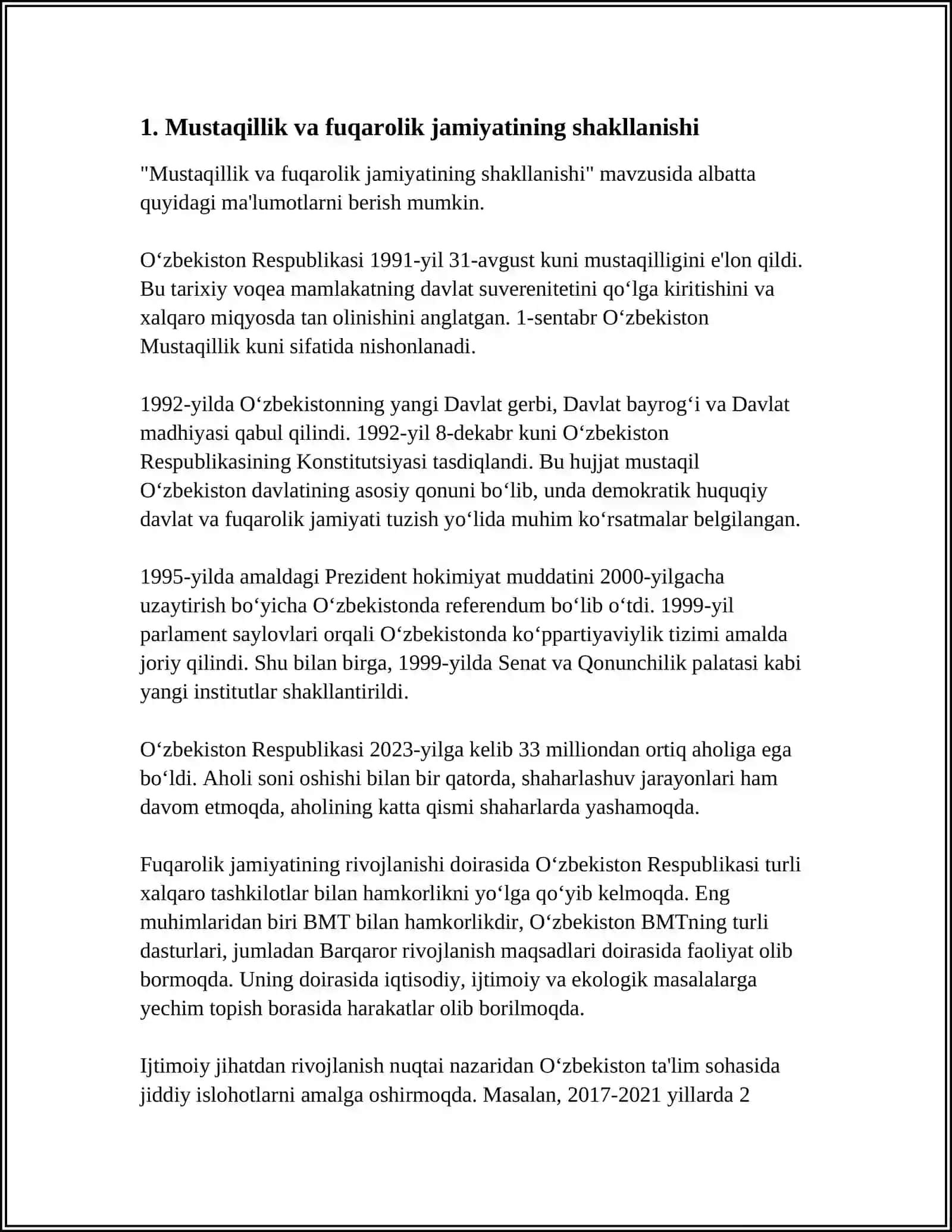 MUSTAQILLIK YILLARIDA FUQAROLIK JAMIYATI VA DEMOKRATIYA 3