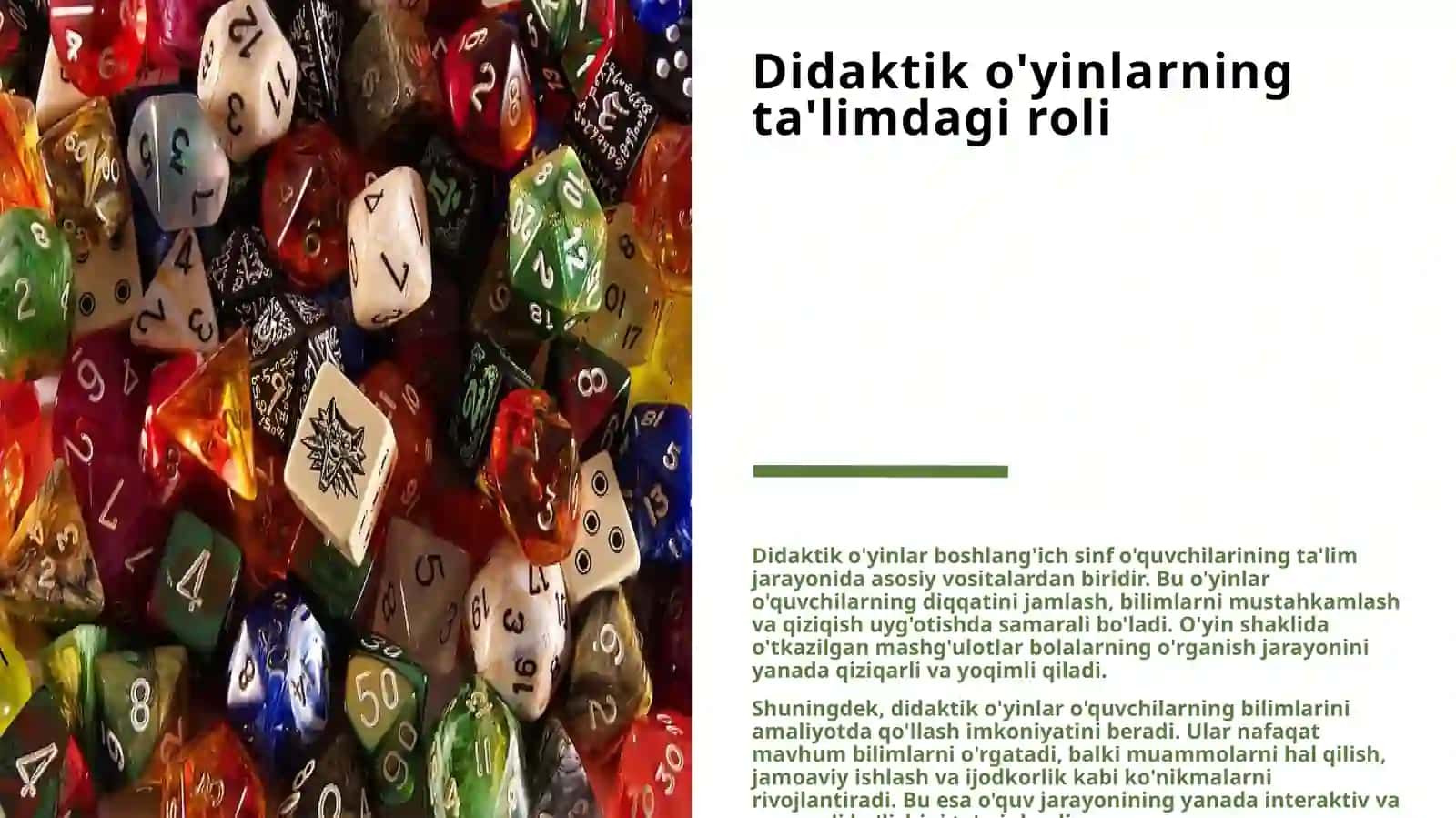 BOSHLANG'ICH SINF DARSLARI JARAYONIDA DIDAKTIK O'YINLARDAN FOYDALANISH 3