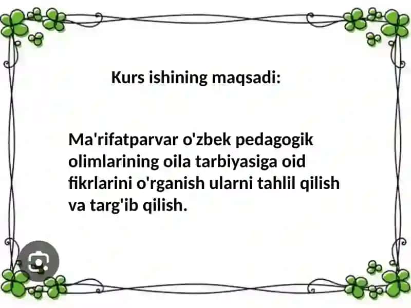 Ma'rifatparvar o'zbek pedagogik olimlari oila tarbiyasi xususida 3