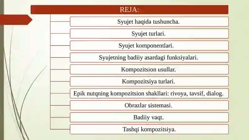 Badiiy asar syujeti va kompozitsiyasi 3