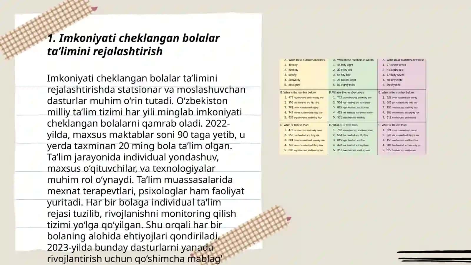 Imkoniyati cheklangan bolalarini o‘qitishda ta’lim maqsadlarini belgilashning ahamiyati 3