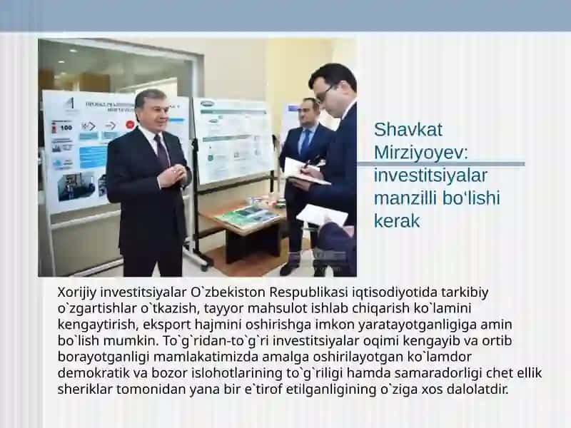 Xorijiy investitsiyalar huquqiy holatining o`ziga xos xususiyatlari 3