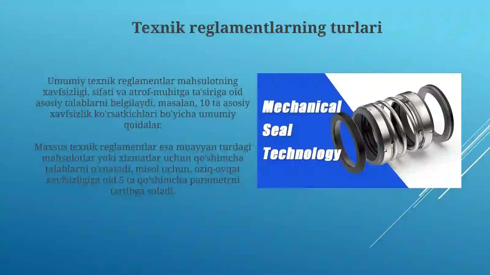 Texnik reglamentlarni turlari va ularni ishlab chiqish jarayon 3