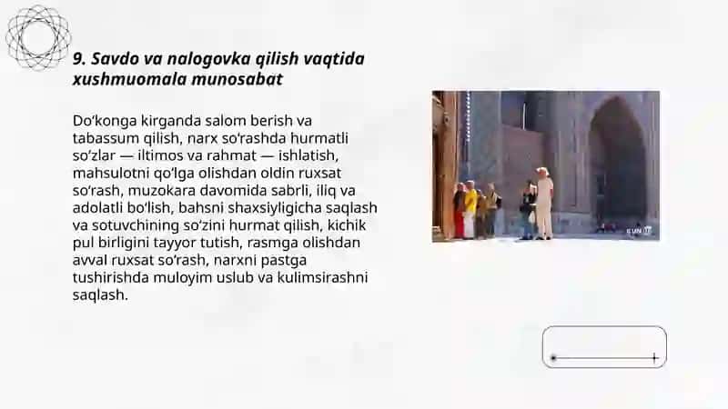 Mahalliy madaniyatni hurmat qilish Abduraximova Dilrabo 3