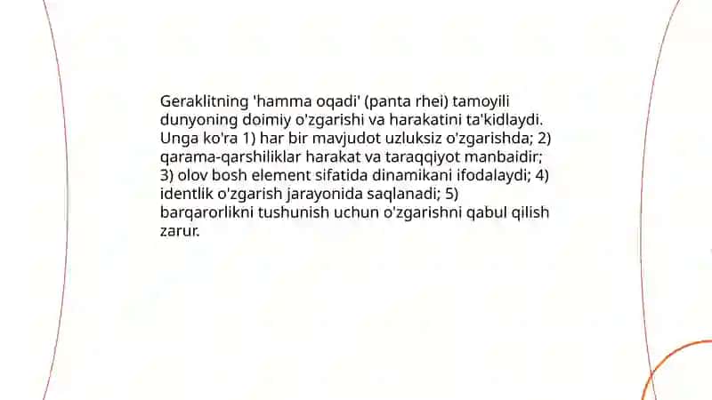 Geraklitning dialektik fikrlari 3
