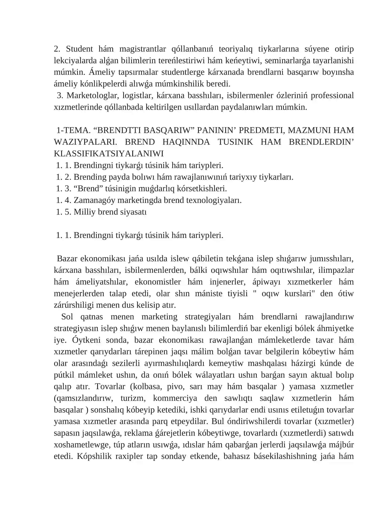 2017-2021 jıllarda Ózbekstan Respublikasın rawajlandırıwdıń besew ústin turatuǵın baǵdarı boyınsha Háreketler strategiyası 3