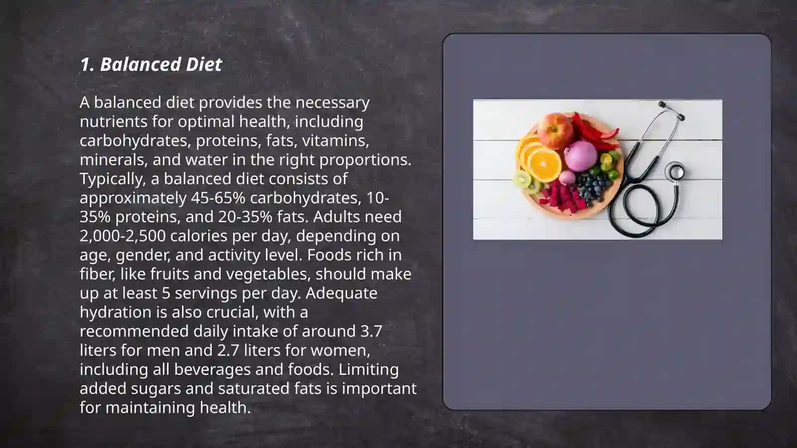 Balanced Diet 3