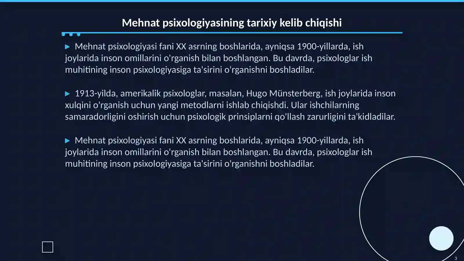 Mehnat va muhandislik psixologiyasi fanining paydo bolish tarixi va uning rivojlanishi 3