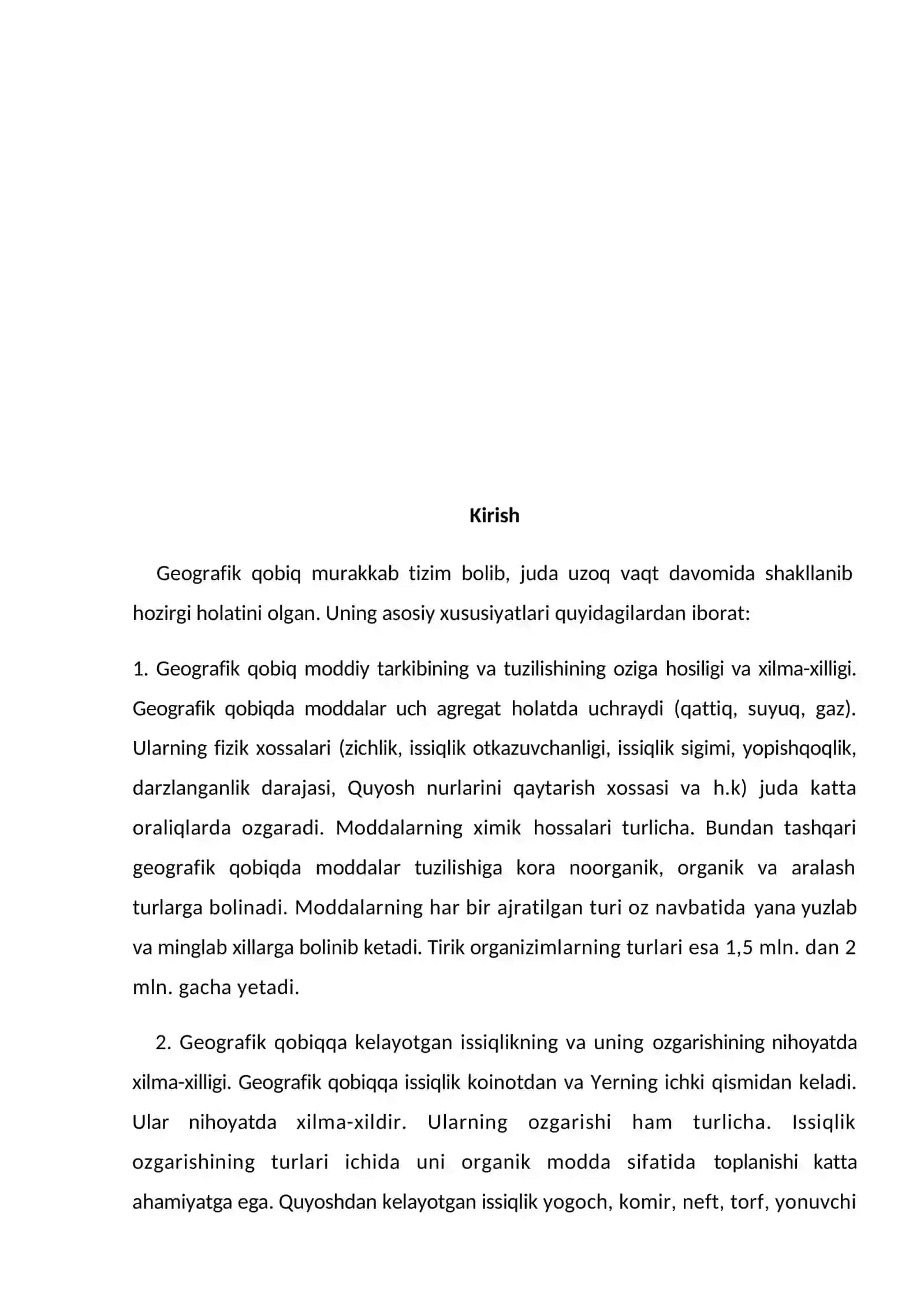 Geografik qobiqda modda va energiyaning aylanma harakati 3