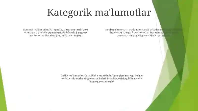 Axborot Turlari 3