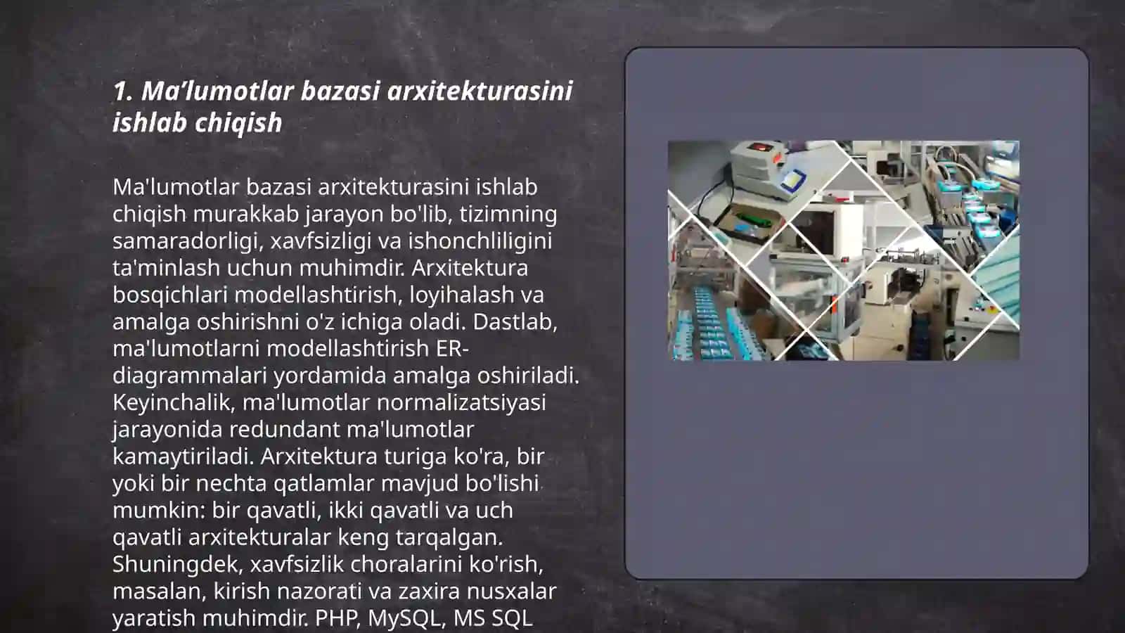“Kutubxona” ma’lumotlar bazasini loyihalashtirish va ishlab chiqish 3