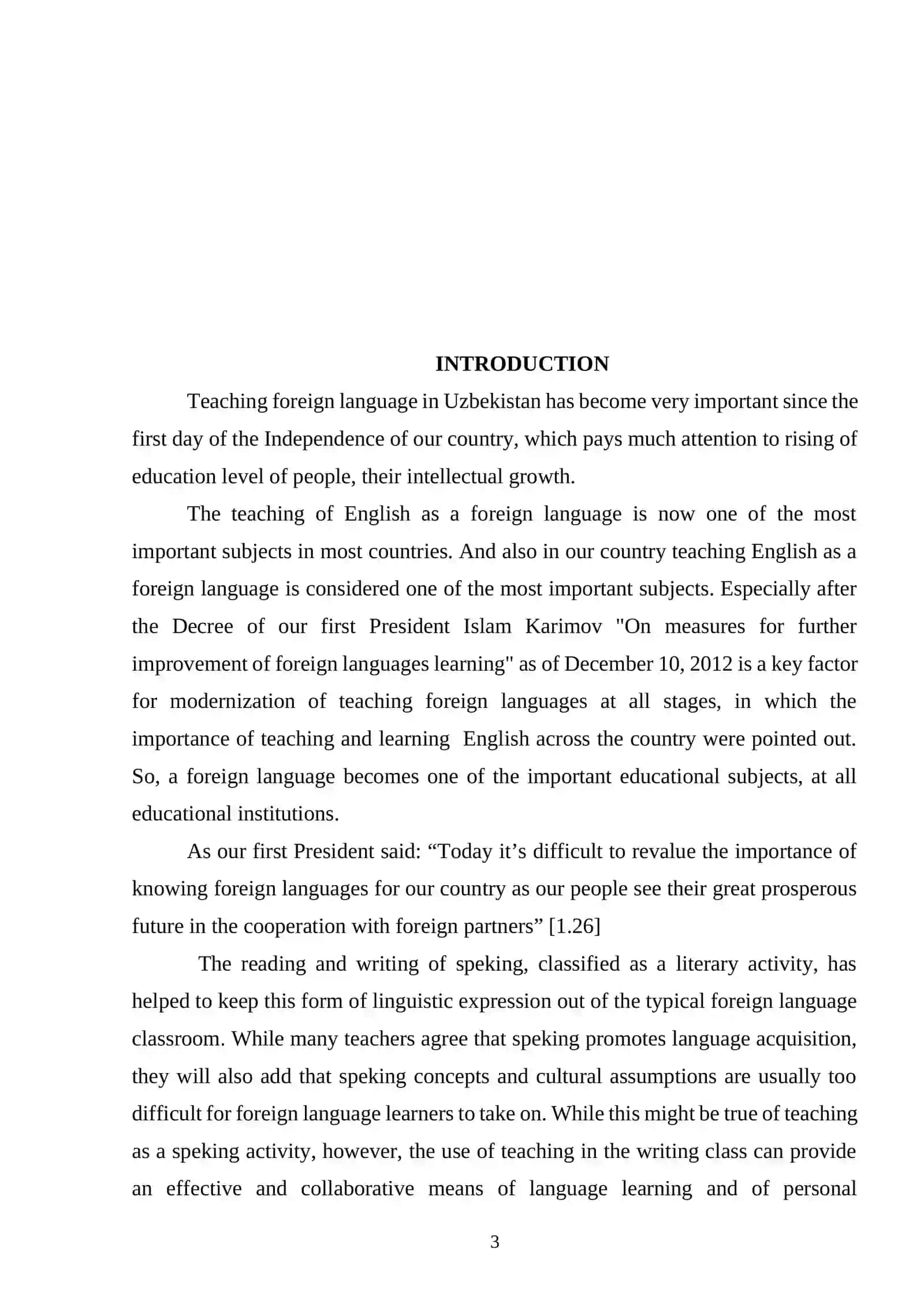 Methods of Teaching Speking English 3