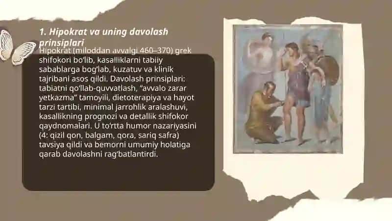 Rim va Gretsiyada davolashning qadimgi usullari 3