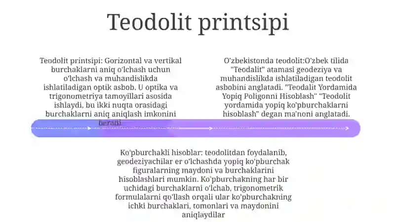 Teodalit Yordamida Yopiq Poligonni Hisoblash 3