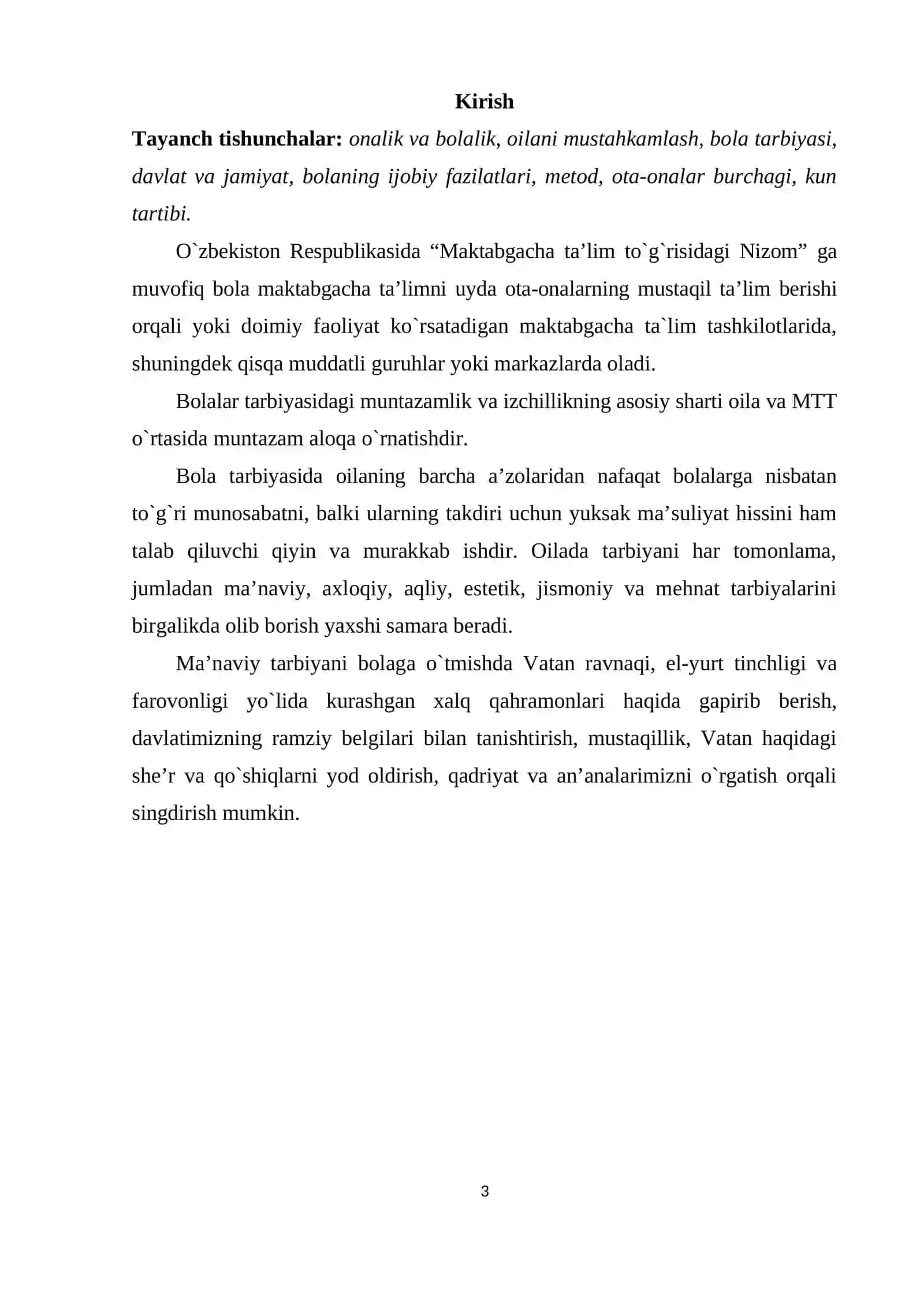 Maktabgacha ta'lim tashkilotining oila bilan hamkorligi 3