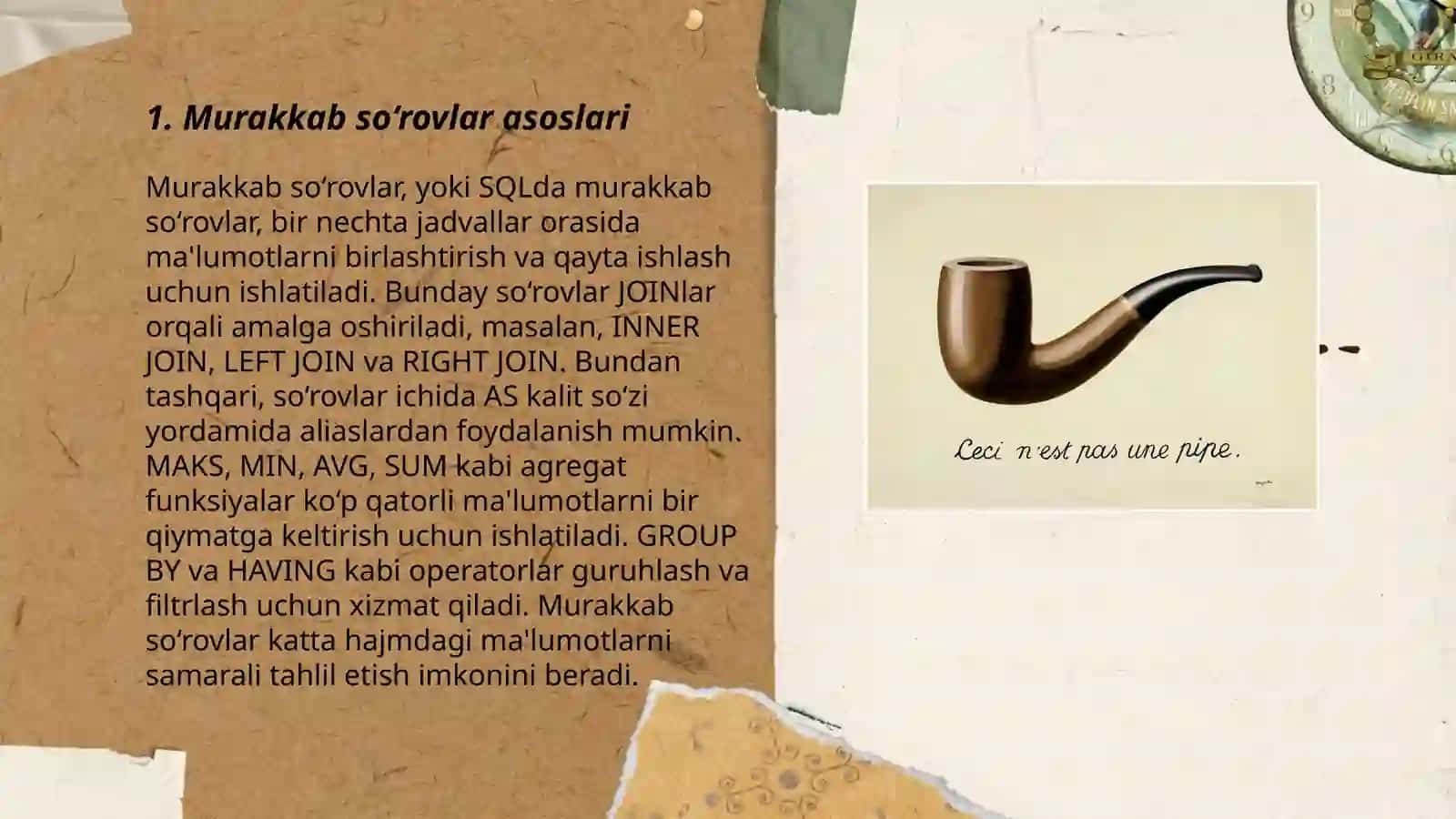 Murakkab so'rovlar yaratish 3