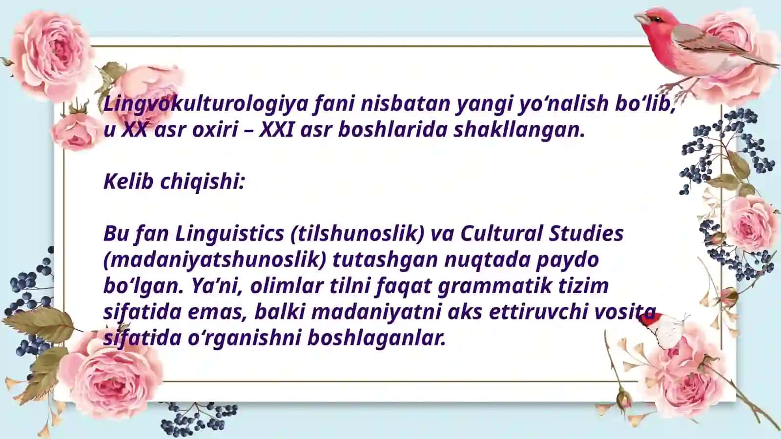 TILSHUNOSLIKNAZARIYASI"FANIDANTAYYORLAGANTAQDIMOTISHI 3
