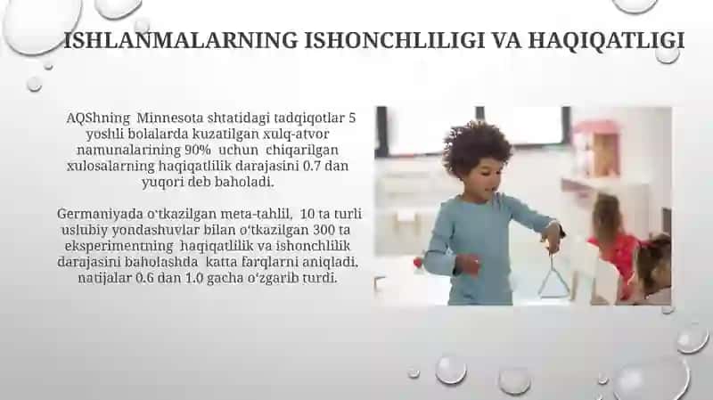 Bolalar psixologiyasi fanining ilmiy tadqiqot metodlari 3