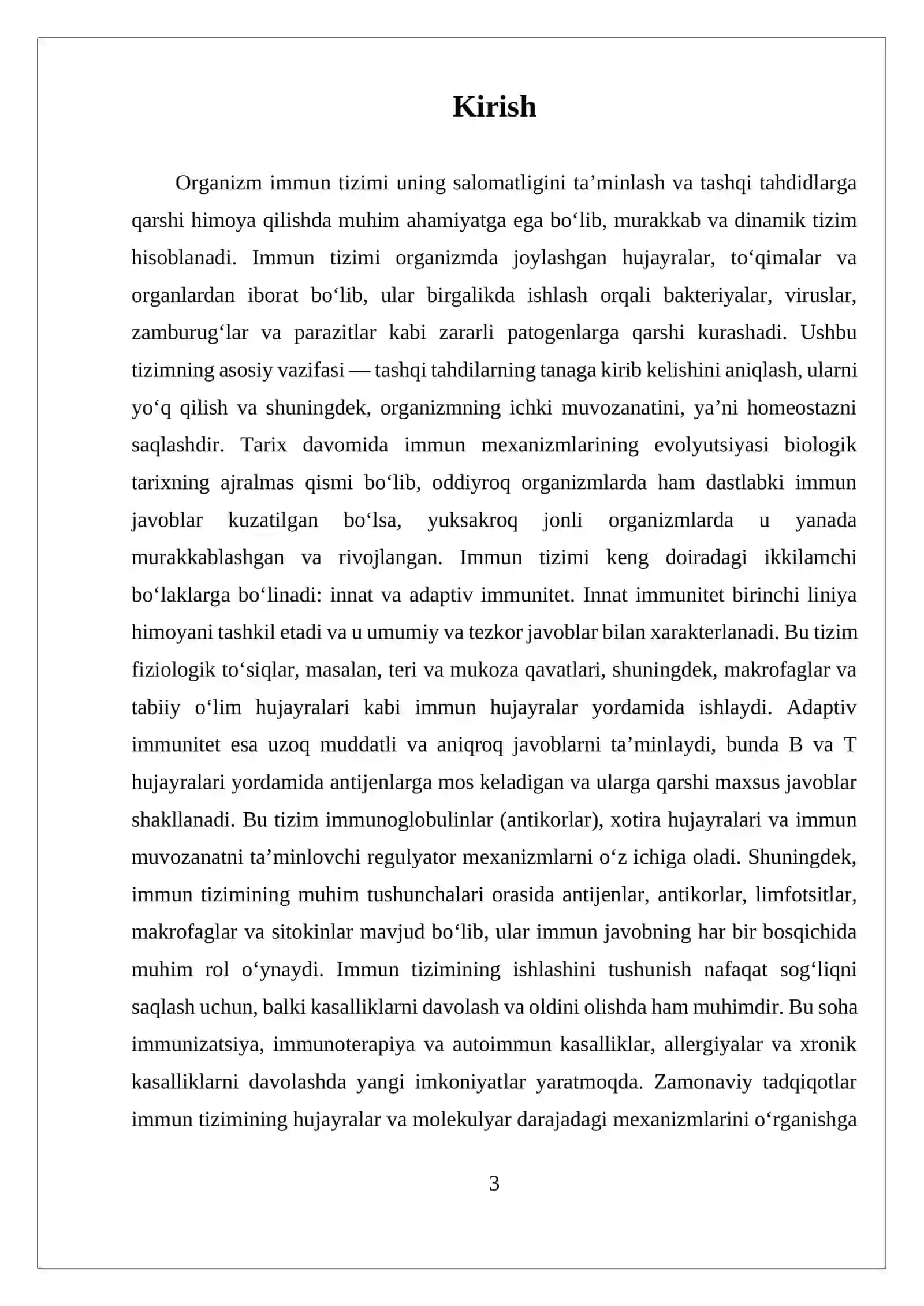 Organizm Immun Sistemi 3