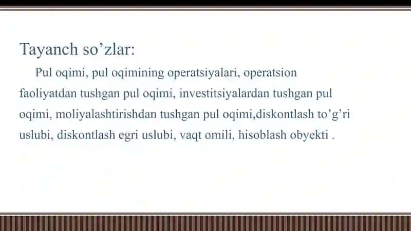 Puloqimlarining tahlili 3
