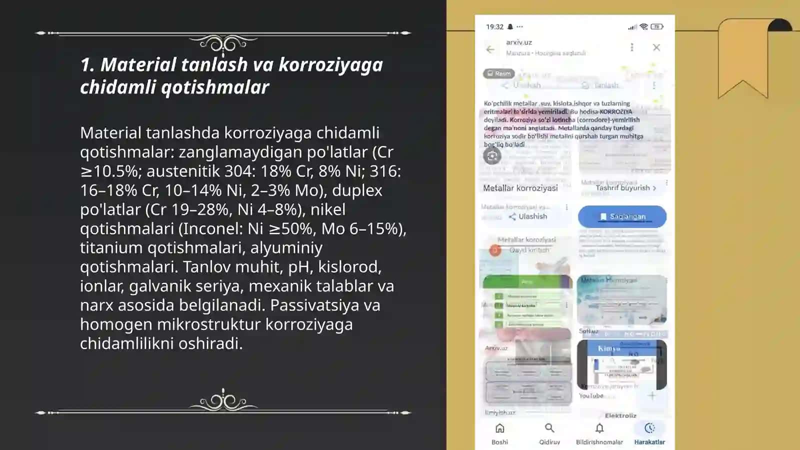 Karroziya kamaytirish yollari 3