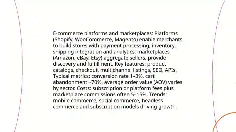 E-commerce platforms and marketplaces 3