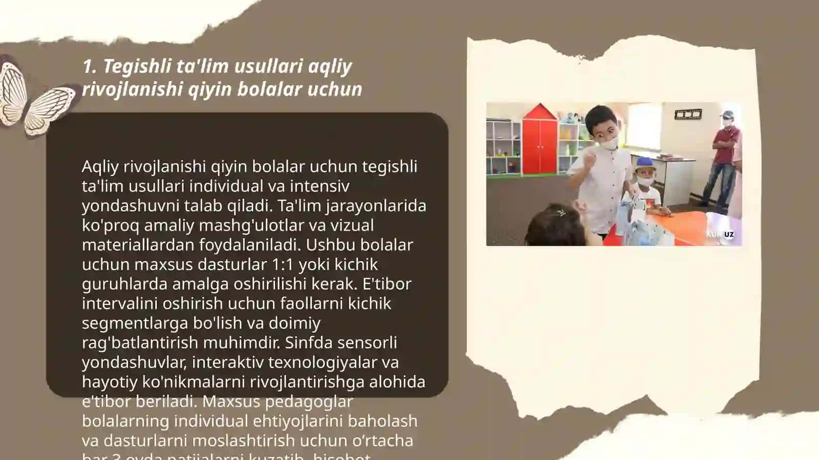 Aqliy rivojlanishi, eshitish, ko‘rish, nutqida nuqsoni bor bolalar 3