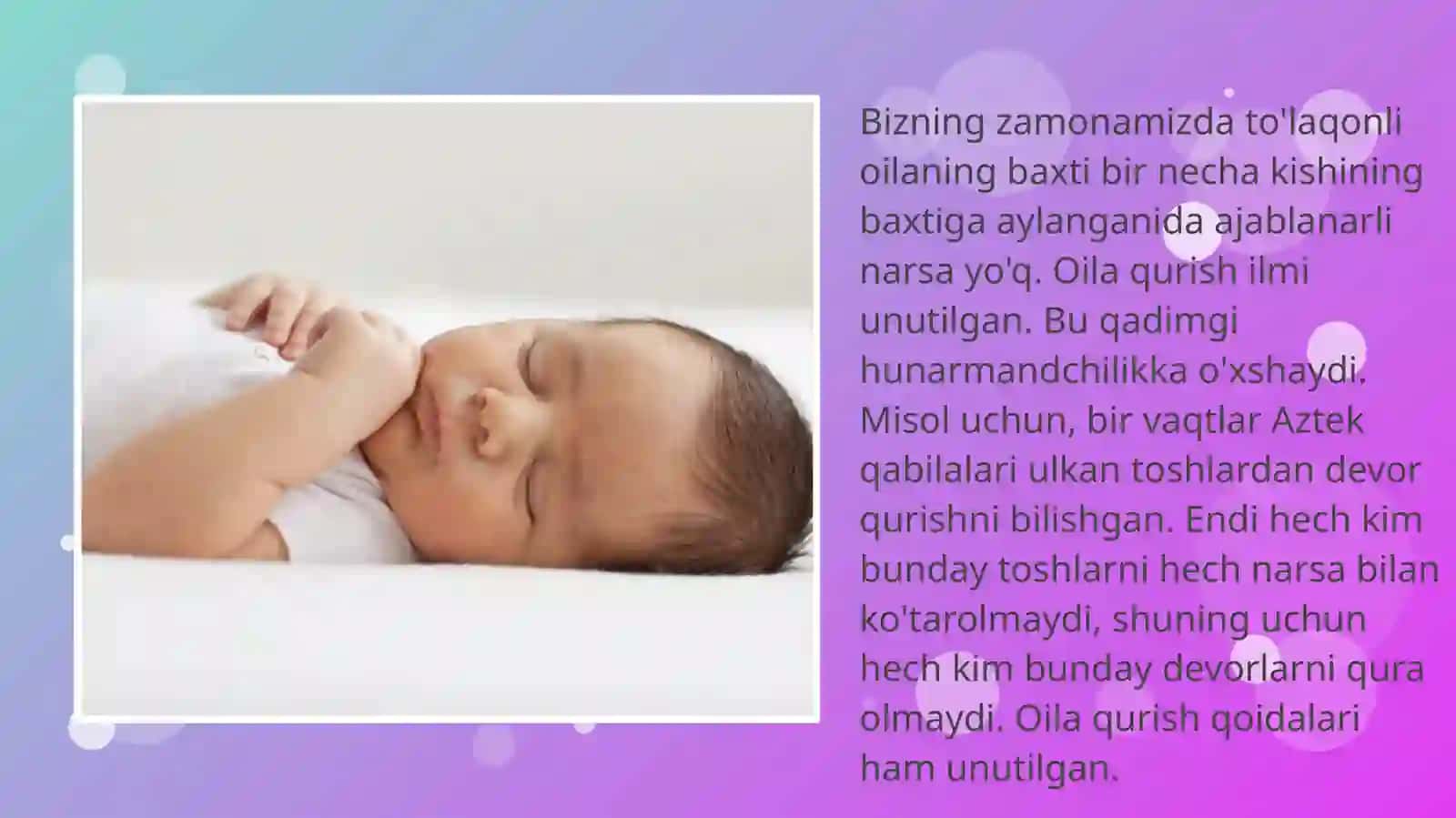Oila psixologiyasini o'rganishdagi qiyinchililar 3