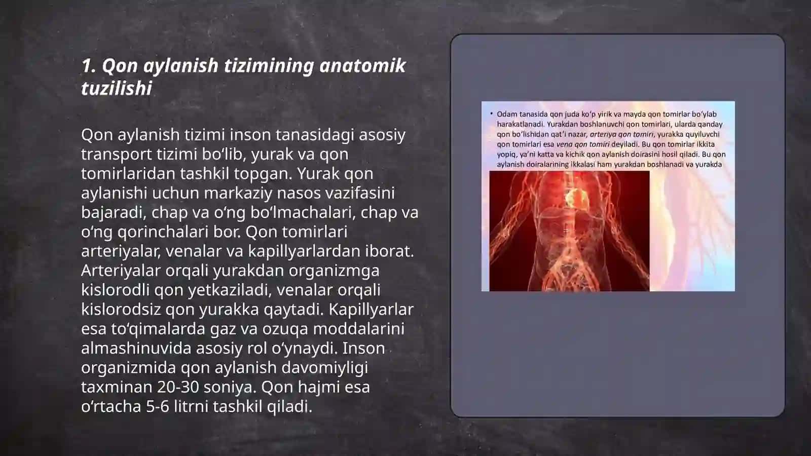 Qon qon aylanish tizimining yosh fiziologiyasi va gigiyenasi 3