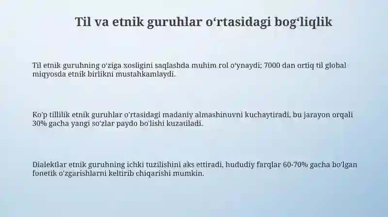 Til va etnik guruhlar 3
