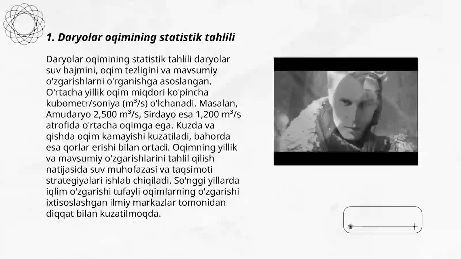 Daryolar oqimining yillararo tebranishi, umumiy qonuniyatlari 3