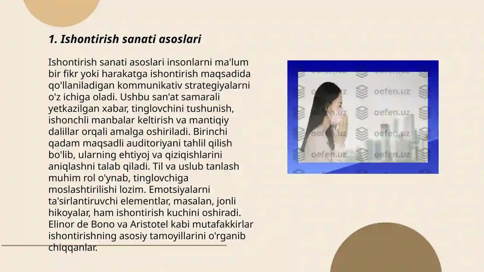 Ishontirish sanati asoslari 3