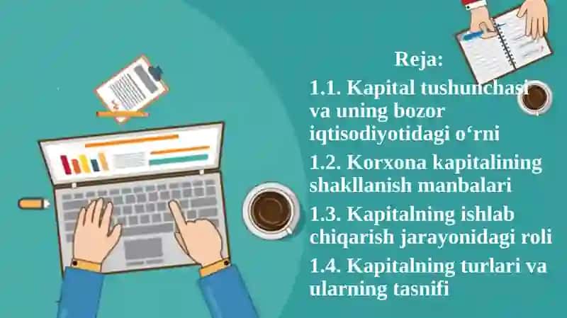 Korxonaning asosiy kapitali 3