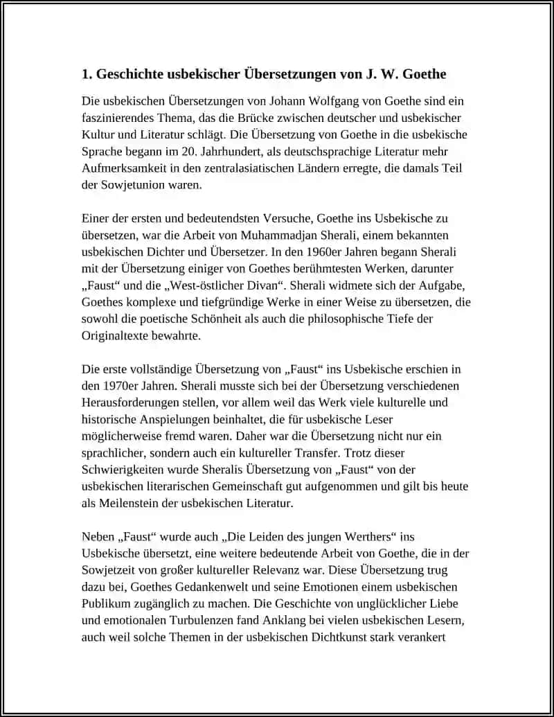 USBEKISCHE ÜBERSETZUNGEN VON J.W.GOETHE 3