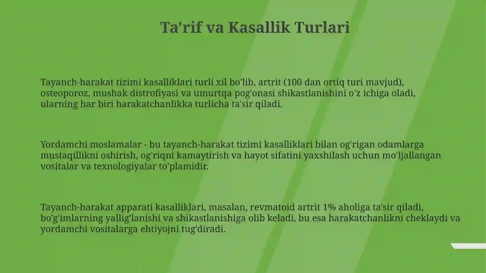 Tayanch-harakat tizimi jismoniy kasalliklar bо‘lgan shaxslar uchun assistiv (yordamchi) vositalar 3