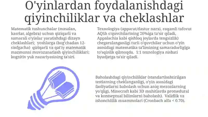 Samarali Matematika Ta'limi uchun O'yin Dizayni Printsiplari 3