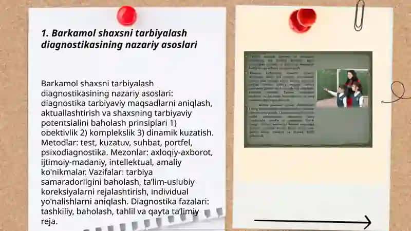 Barkamol shaxsni tarbiyalash diagnostikasi 3