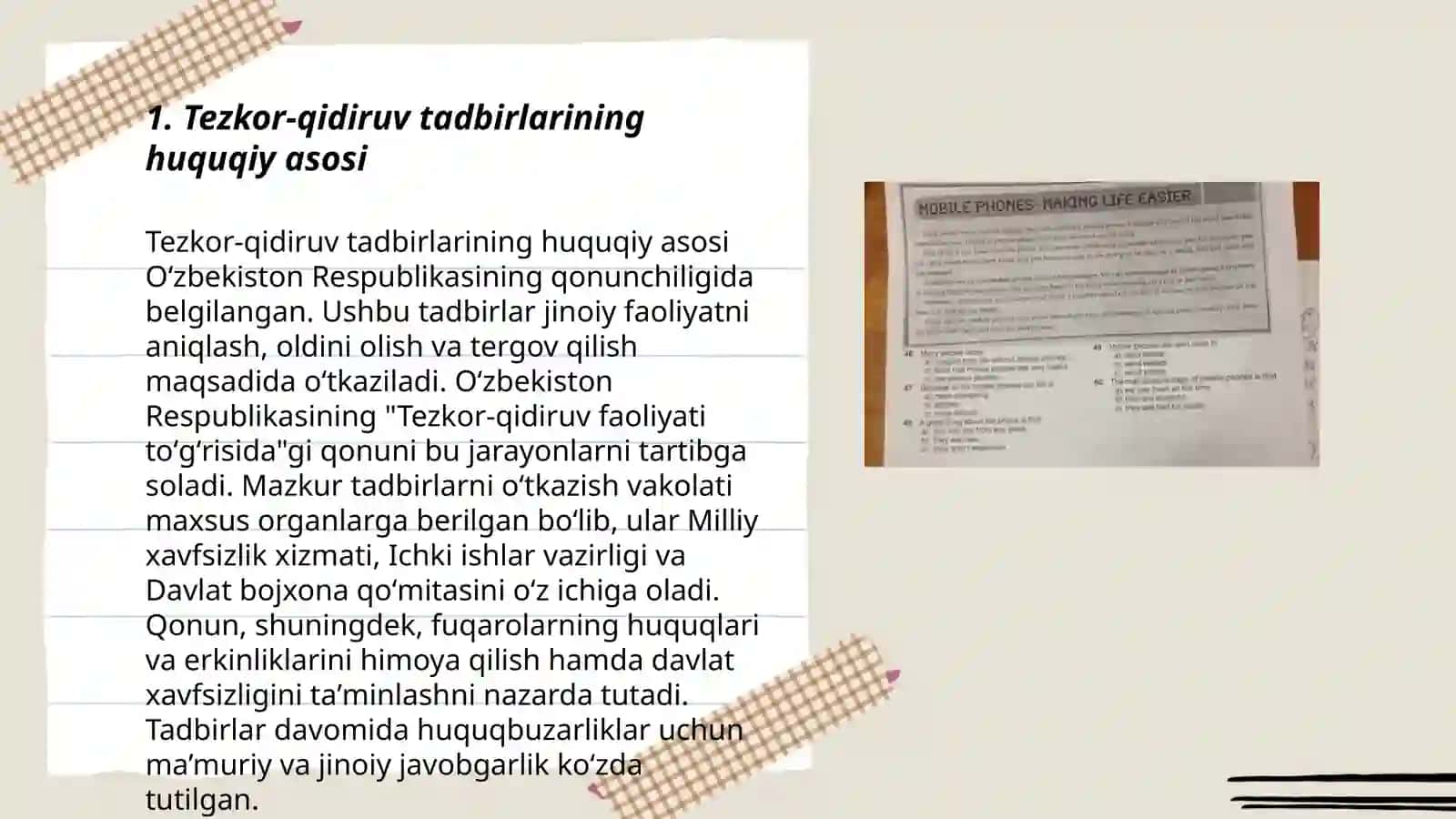 Tezkor-qidiruv tadbirlarini huquqiy asoslari 3