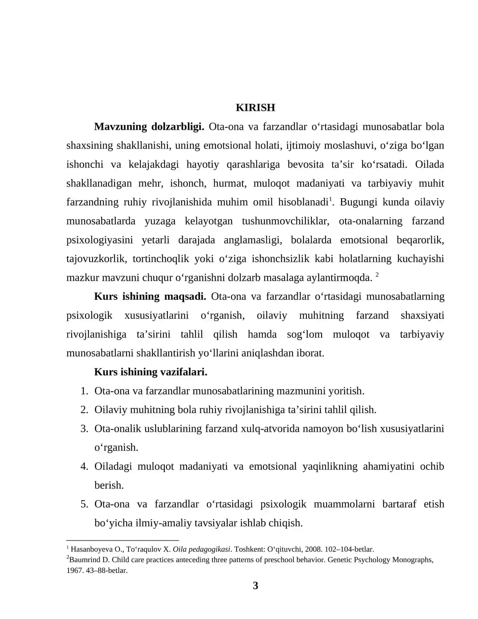 OTA-ONA VA FARZANDLAR O‘RTASIDAGI MUNOSABATLARNING PSIXOLOGIK XUSUSIYATLARI 3
