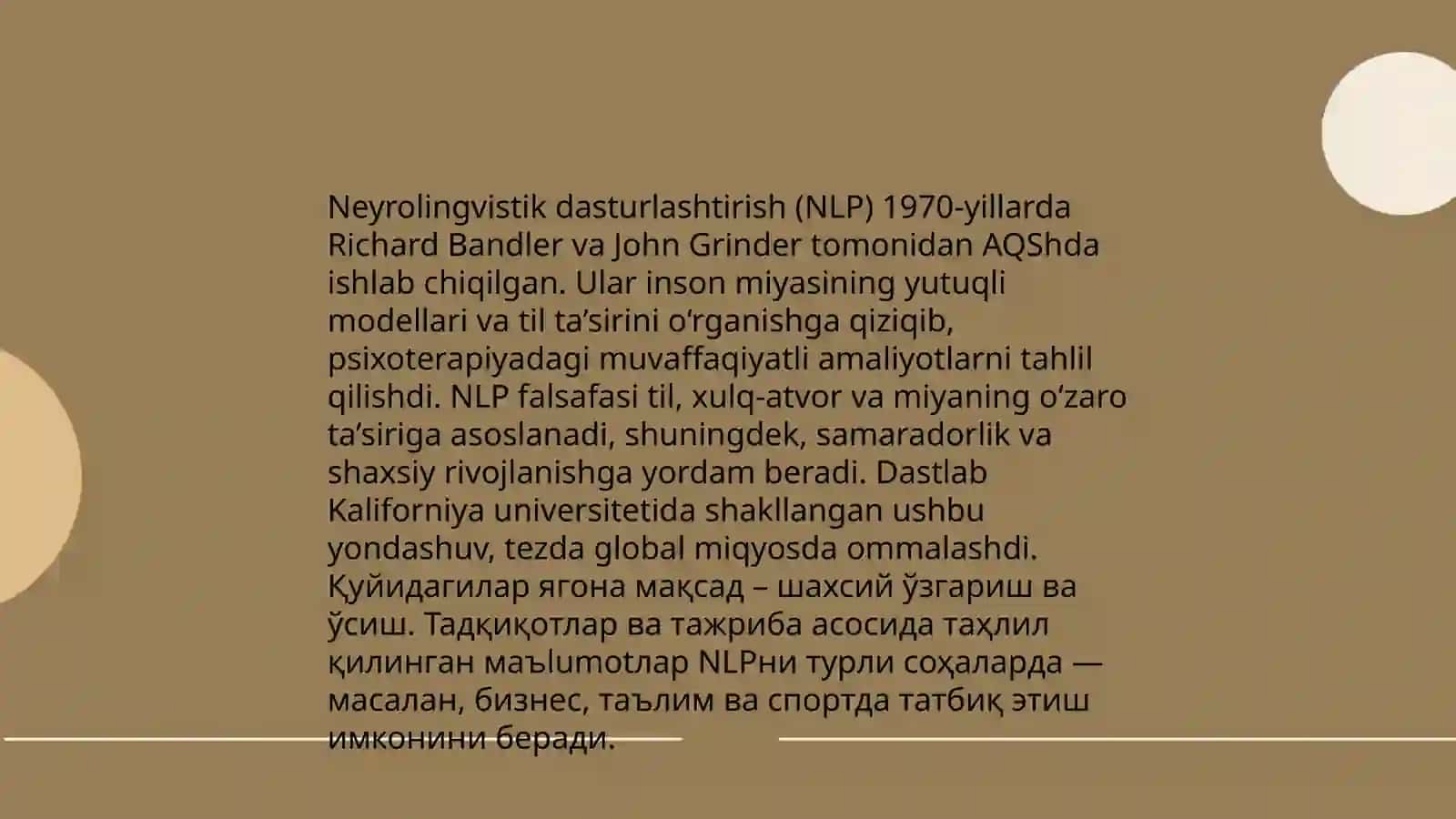 Neyrolingvistik dasturlashtirishning kelib chiqishi 3